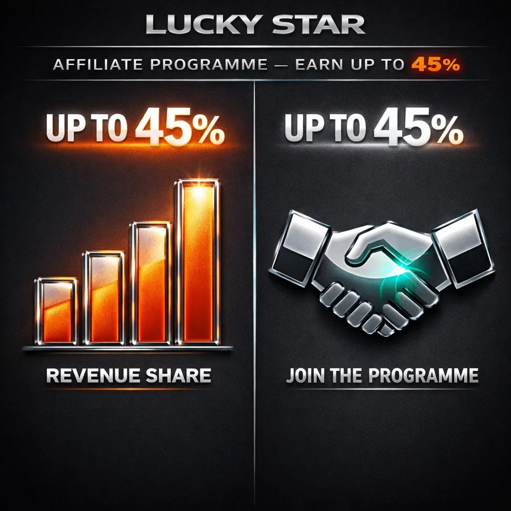 Lucky Star affiliate partner revenue share commission luckystars.in India